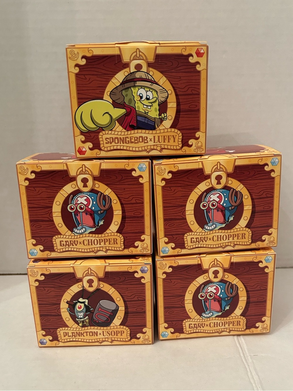 McDonaldβsSpongeBob x Luffy & Garu x Chopper Collectible Blind Boxes